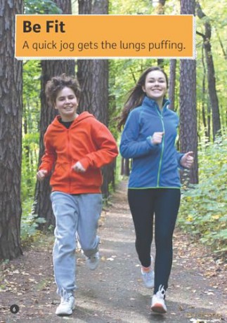 Top Tips: Be Fit and Well - Little Wandle high-low decodable reader for ages 7+ (Striders Phonics Readers) - Sasha Morton [KSIĄŻKA]