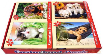 Pakiet Puzzle 8x120 Zwierzęta CASTOR [PUZZLE]