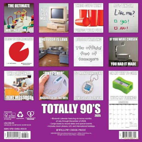 Totally 90s 2025 Wall [KSIĄŻKA]