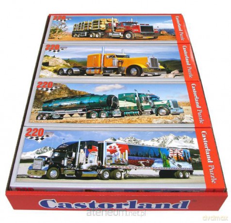Pakiet Puzzle 8x220 Samochody ciężarowe CASTOR [PUZZLE]