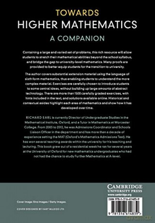 Towards Higher Mathematics: A Companion - Richard Earl [KSIĄŻKA]