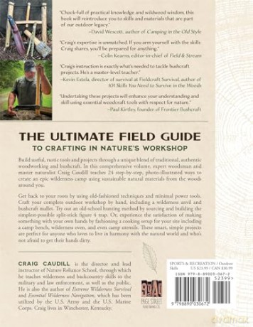 Traditional Bushcraft: Simple Projects for Wild Woodcraft: Tools, Tables, Live Fire Cooking and More - Craig Caudill [KSIĄŻKA]