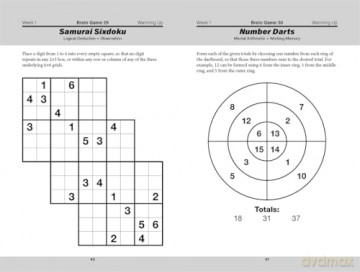 Train Your Brain in Four Weeks: Over 150 Puzzles to Improve Your Mental Agility - Gareth Moore [KSIĄŻKA]