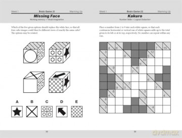 Train Your Brain in Four Weeks: Over 150 Puzzles to Improve Your Mental Agility - Gareth Moore [KSIĄŻKA]