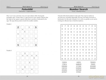 Train Your Brain in Four Weeks: Over 150 Puzzles to Improve Your Mental Agility - Gareth Moore [KSIĄŻKA]
