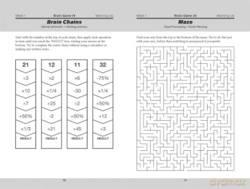 Train Your Brain in Four Weeks: Over 150 Puzzles to Improve Your Mental Agility - Gareth Moore [KSIĄŻKA]