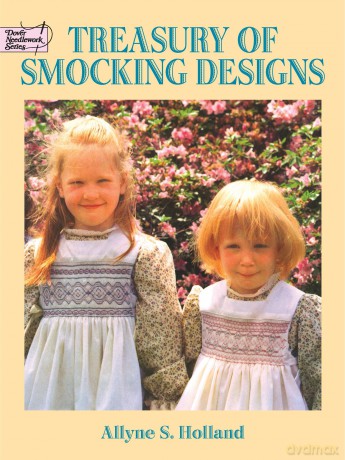 Treasury of Smocking Designs (Dover Embroidery, Needlepoint) - A.S. Holland [KSIĄŻKA]