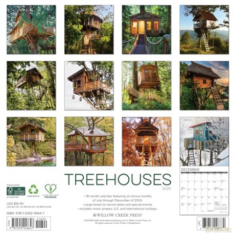 Treehouses 2025 Wall [KSIĄŻKA]