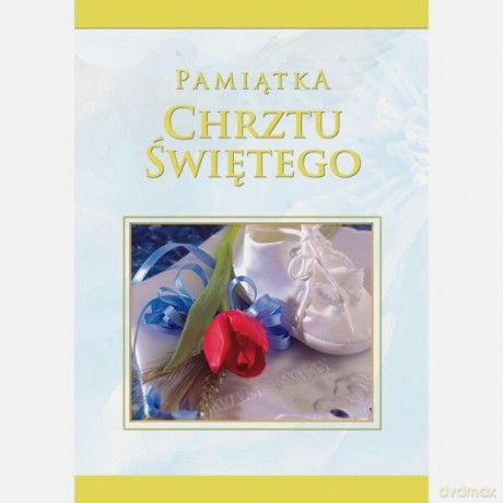 Pamiątka Chrztu Świętego - niebieska w.2012 [KSĄŻKA]