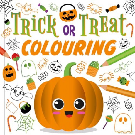 Trick or Treat Colouring (Over 90 pages of spooky Halloween fun!) - Igloo Books [KSIĄŻKA]