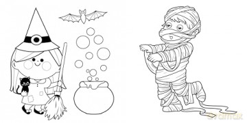 Trick or Treat Colouring (Over 90 pages of spooky Halloween fun!) - Igloo Books [KSIĄŻKA]