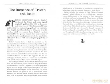 Tristan and Isolde (The World's Greatest Myths and Legends) - J.K. Jackson [KSIĄŻKA]
