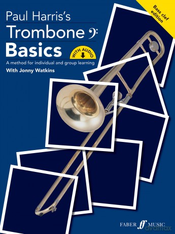 Trombone Basics (Bass Clef Edition) (Basics Series) - Paul Harris [KSIĄŻKA]