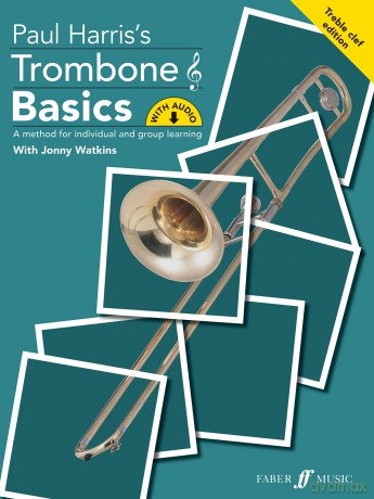 Trombone Basics (Treble Clef Edition) (Basics Series) - Paul Harris [KSIĄŻKA]