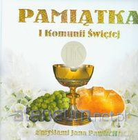 Pamiątka I Komunii Św. z myślami JP II [KSĄŻKA]