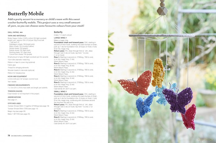 Tunisian Crochet for Beginners: 30 easy projects to make: Patterns for beautifully textured accessories, decorations, blankets and more - Laura Strutt [KSIĄŻKA]