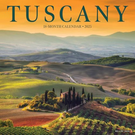 Tuscany 2025 Wall [KSIĄŻKA]