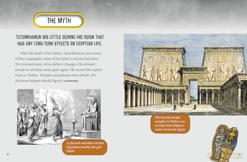 Tutankhamun's Tomb: Spot the Myths (Two Truths and a Myth) - Carol Kim [KSIĄŻKA]