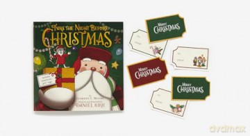 Twas the Night Before Christmas: Includes Punch-Out Gift Tags - Clement C. Moore [KSIĄŻKA]