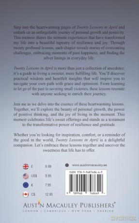Twenty Lessons in April - Said Nasser Alhosni [KSIĄŻKA]