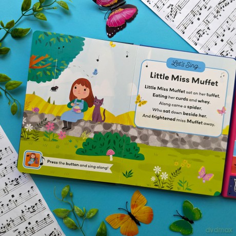 Twinkle Twinkle Little Star Nursery Rhyme Sound Book - 7 Songs To Play And Sing [KSIĄŻKA]