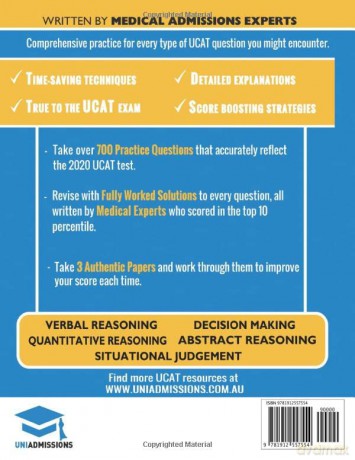 UCAT Practice Papers Volume Two: 3 Full Mock Papers, 700 Questions in the style of the UCAT, Detailed Worked Solutions for Every Question, 2020 Edition, UniAdmissions - Dr Wiraaj Agnihotri [KSIĄŻKA]