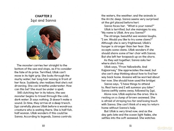 Ullak and the Creatures of the Sea: English Edition (Nunavummi, Level 15) - Suzie Napayok-Short [KSIĄŻKA]
