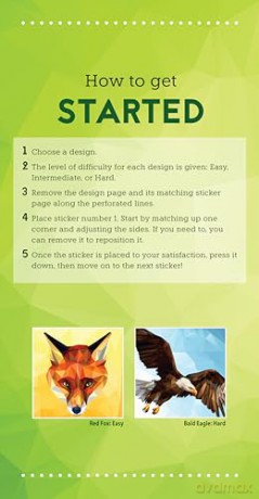 Ultimate Animal Kingdom Sticker Painting: 10 Incredible Paintings - Michael O'Dell [KSIĄŻKA]