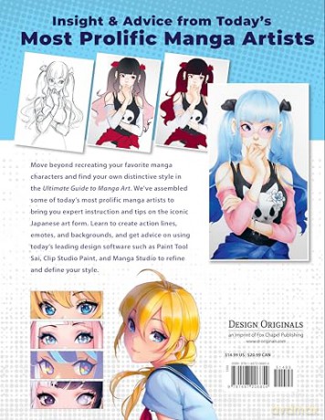 Ultimate Guide to Manga Art: Master the Modern Japanese Art Style - April Madden [KSIĄŻKA]