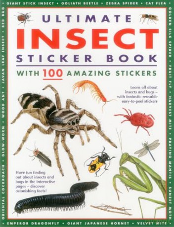 Ultimate Insect Sticker Book: With 100 Amazing Stickers - Armadillo Editors [KSIĄŻKA]