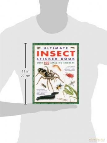 Ultimate Insect Sticker Book: With 100 Amazing Stickers - Armadillo Editors [KSIĄŻKA]