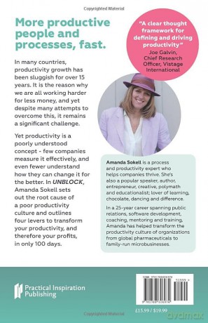 UNBLOCK: Transform your company's profitability through a culture of productivity in just 100 days - Amanda Sokell [KSIĄŻKA]