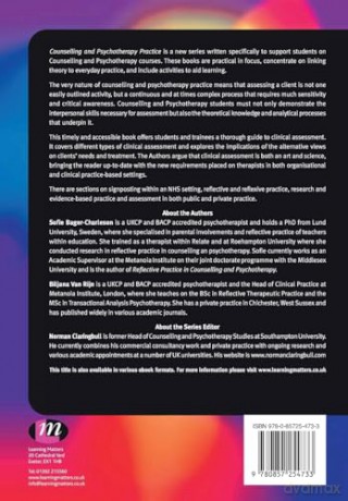 Understanding Assessment in Counselling and Psychotherapy (Counselling and Psychotherapy Practice Series) - Sofie Bager-Charleson [KSIĄŻKA]