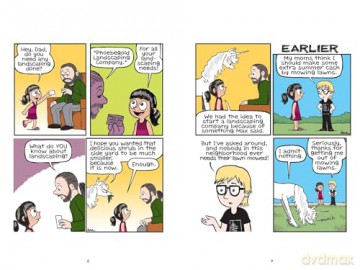 Unicorn Time Machine: Another Phoebe and Her Unicorn Adventure (Volume 20) - Dana Simpson [KOMIKS]