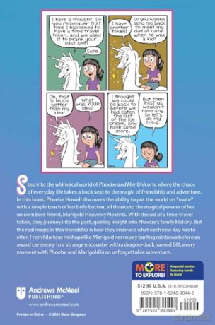 Unicorn Time Machine: Another Phoebe and Her Unicorn Adventure (Volume 20) - Dana Simpson [KOMIKS]