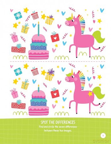 Unicorns Activity Book: Puzzles, Games, Coloring Pages, and More! - Madeline Willow [KSIĄŻKA]