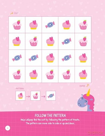 Unicorns Activity Book: Puzzles, Games, Coloring Pages, and More! - Madeline Willow [KSIĄŻKA]