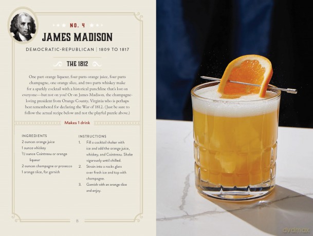 United We Drink: 50 Cocktail Recipes Inspired by the US Presidents - Harper Celebrate [KSIĄŻKA]