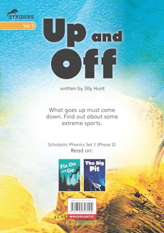 Up and Off - Little Wandle high-low decodable reader for ages 7+ (Striders Phonics Readers) - Jilly Hunt [KSIĄŻKA]