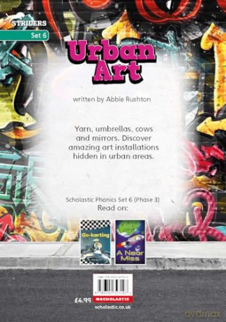 Urban Art - Little Wandle high-low decodable reader for ages 7+ (Striders Phonics Readers) - Abbie Rushton [KSIĄŻKA]