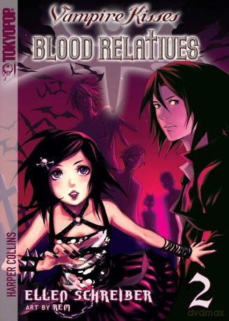 Vampire Kisses: Blood Relatives, Volume II: 02 (Vampire Kisses Graphic Novels (Tokyopop)) - Ellen Schreiber [KSIĄŻKA]