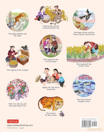 Vietnamese Folktales for Children: Stories of Adventure and Wonder in Vietnamese and English (Free Online Audio Recordings and Bilingual Text) - Phuoc Thi Minh Tran [KSIĄŻKA]