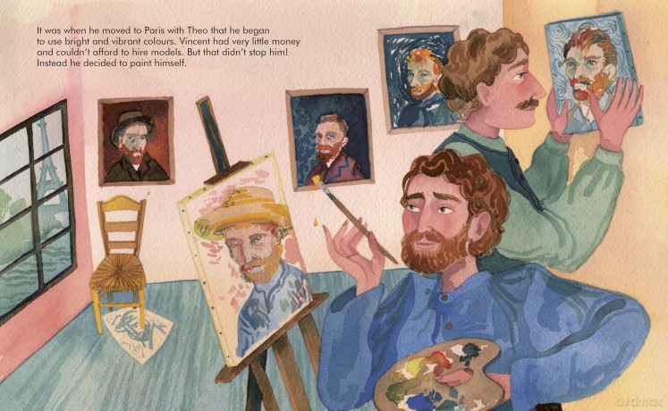 Vincent van Gogh (Little People, BIG DREAMS) - Maria Isabel Sanchez Vegara [KSIĄŻKA]