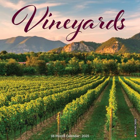 Vineyards 2025 Wall [KSIĄŻKA]