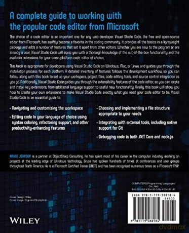 Visual Studio Code: End-to-End Editing and Debugging Tools for Web Developers - Bruce Johnson [KSIĄŻKA]
