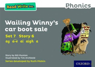Wailing Winny's Car Boot Sale (Grey Set 7 Storybook 6) (Read Write Inc. Phonics) - Gill Munton [KSIĄŻKA]