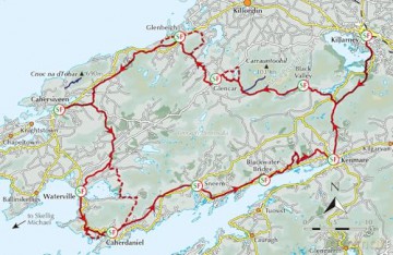 Walking the Kerry Way: Iveragh Peninsula from Killarney, including Carrauntoohill and Skellig Michael - John Raffaldi [KSIĄŻKA]