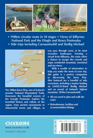 Walking the Kerry Way: Iveragh Peninsula from Killarney, including Carrauntoohill and Skellig Michael - John Raffaldi [KSIĄŻKA]