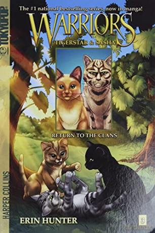 Warriors Manga: Tigerstar and Sasha #3: Return to the Clans - Erin Hunter [KSIĄŻKA]