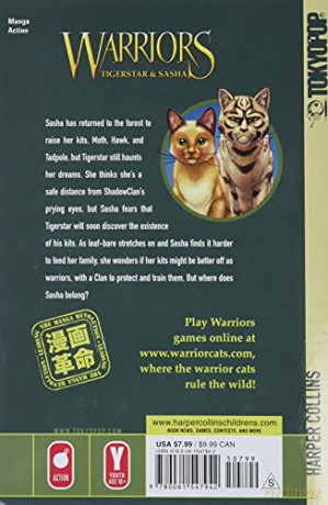 Warriors Manga: Tigerstar and Sasha #3: Return to the Clans - Erin Hunter [KSIĄŻKA]